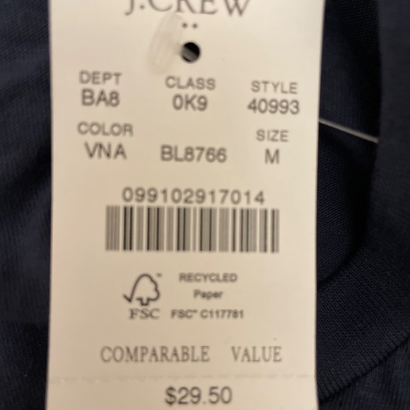 J Crew VNECK tshirt - Picture 3 of 3